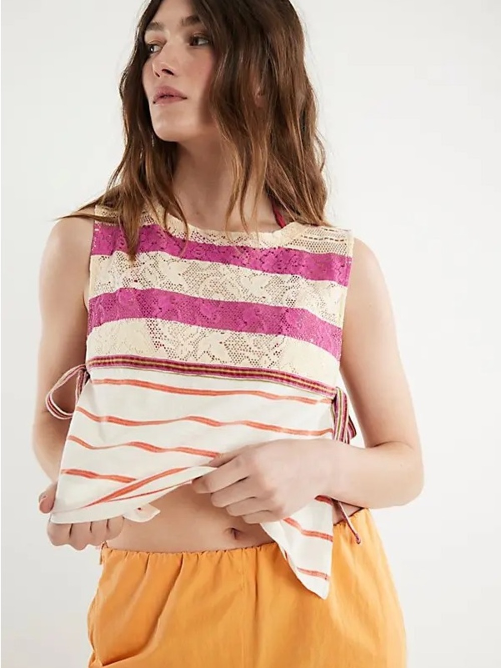 NWOT Free People We The Free Shelly Shell Top Size Large